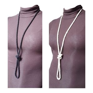 Bundle of 2 beaded infinity necklaces